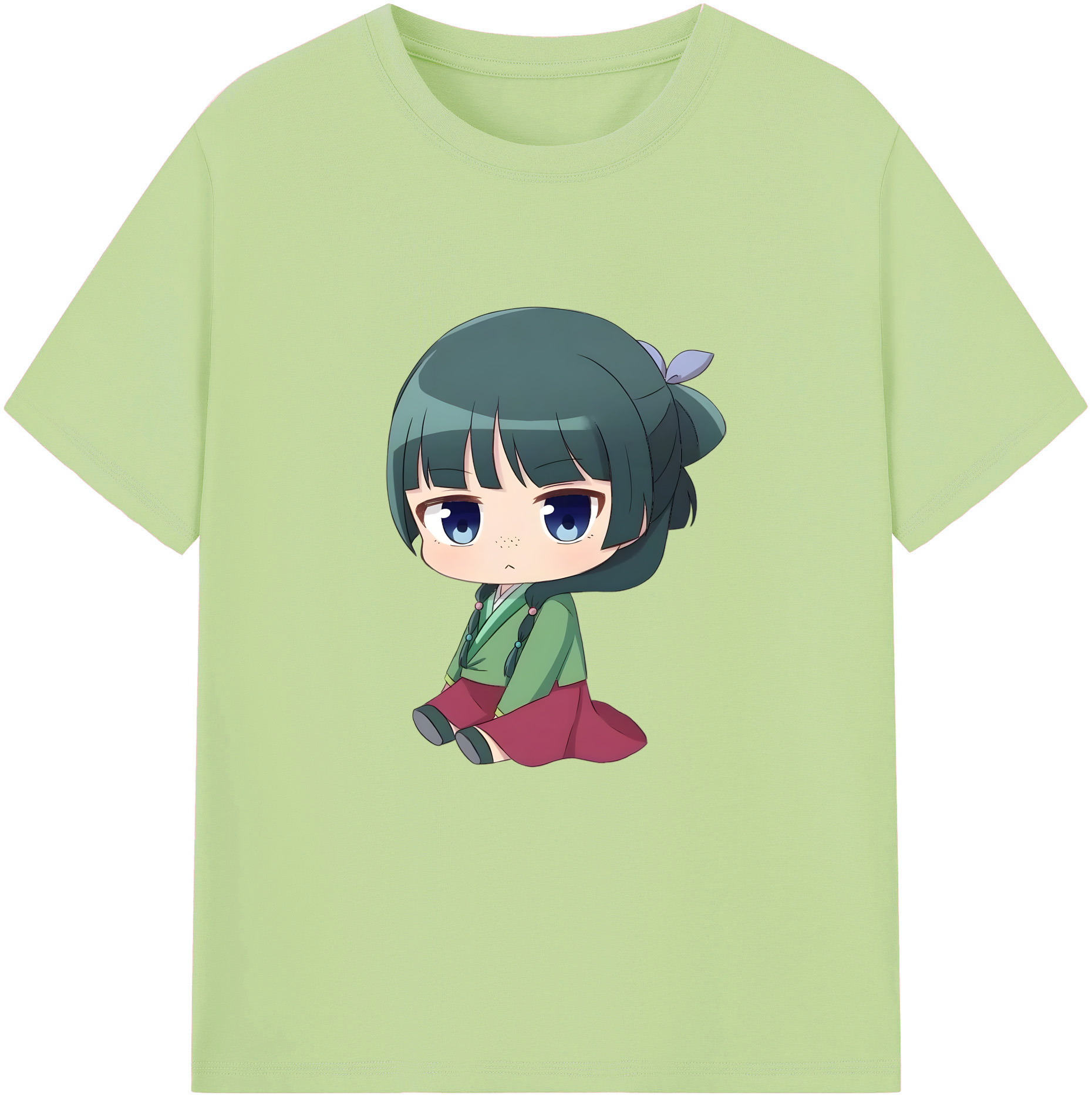 （画像用） 薬屋のひとりごと The Apothecary Diaries 綿100％半袖Tシャツ（フロントプリント）